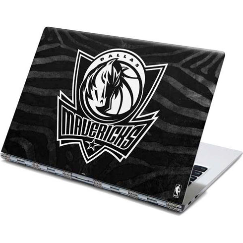 NBA Dallas Mavericks Black Animal Print Yoga 910 2-in-1 14in Touch-Screen Skin